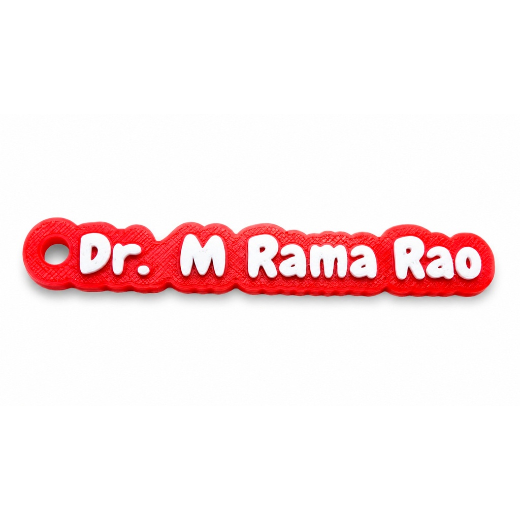 3D Printed Custom Executive Name Tag