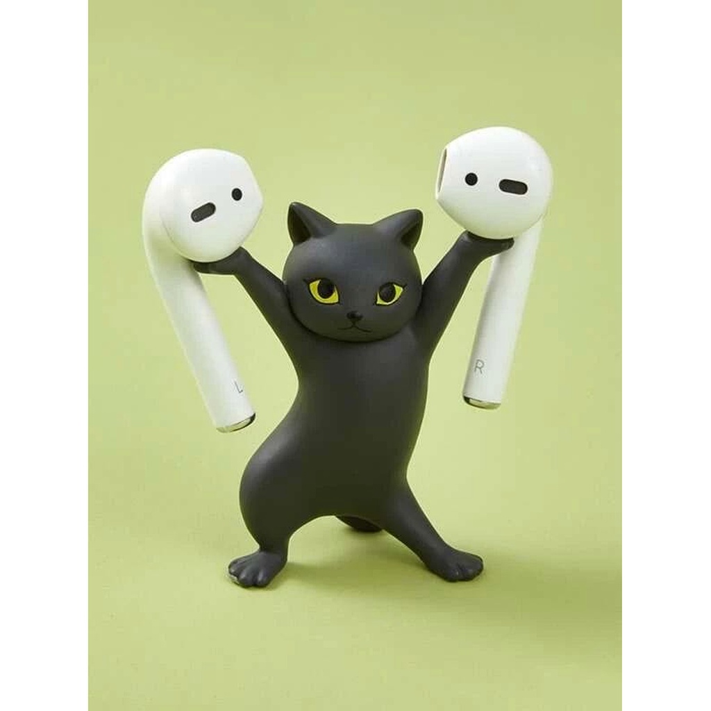 3D Printed Dancing Cat Earbud and Pen Holder